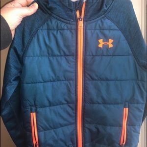 Boys under armor puffer jacket